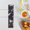 TOPBATHY Japanese fabric cutlery bag with zip, multifunctional storage for