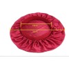 Dolores Gorro De Satén De Seda Para Dormir Sombrero,rojo,gorra Negra