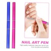 COHEALI 2pcs Nail Art Supply Manicure Pen Salon Pen for