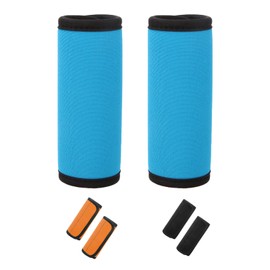 Pilipane Luggage Handle Grips Wraps,Soft Neoprene Luggage Handle Wrap,Suitcase Handle Cover Soft Luggage Box Car Door Handle Cover Wrap Grips Suitcase Travel Tags(Blue)