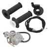 SEBLAFF Motorcycle Carburetor with Throttle Grip Cable Replacement for XR80R