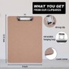Clipboards Bulk, Woswel Hardboard Office Clipboards 48 Pack,9 X 12.5