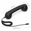 USB-C Retro Telephone Handset for Mobile Calls – Plug-and-Play Wired