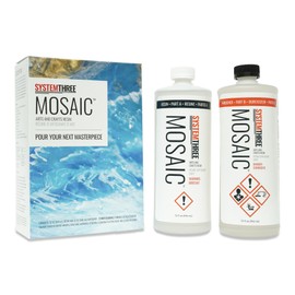 System Three Mosaic Arts & Crafts Epoxy, 1/2-Gallon Kit