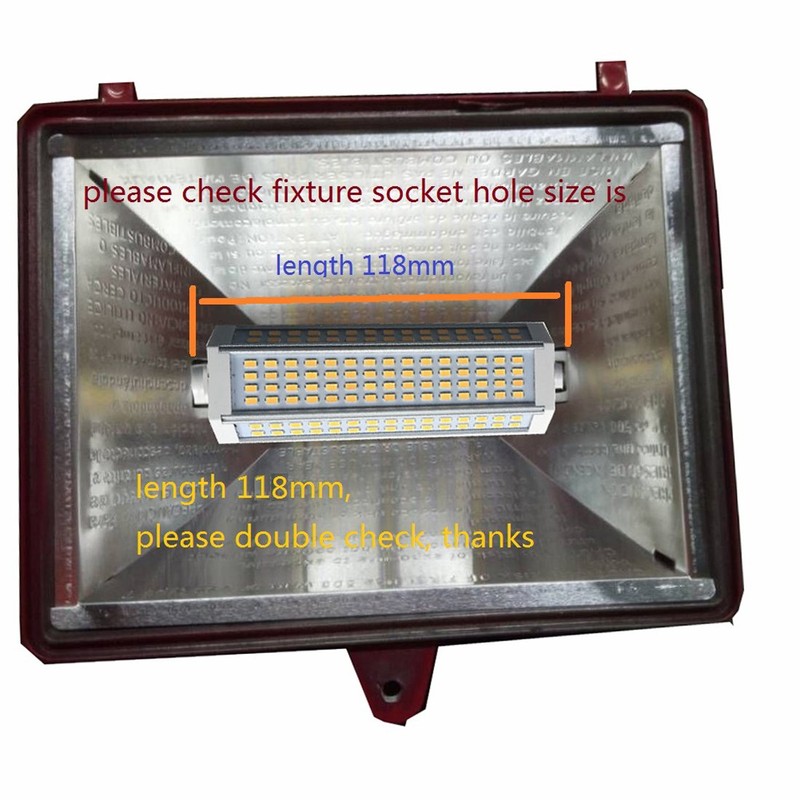 R7S LED J118 118mm Dimmable Bulb 30W Warm Light 3000k