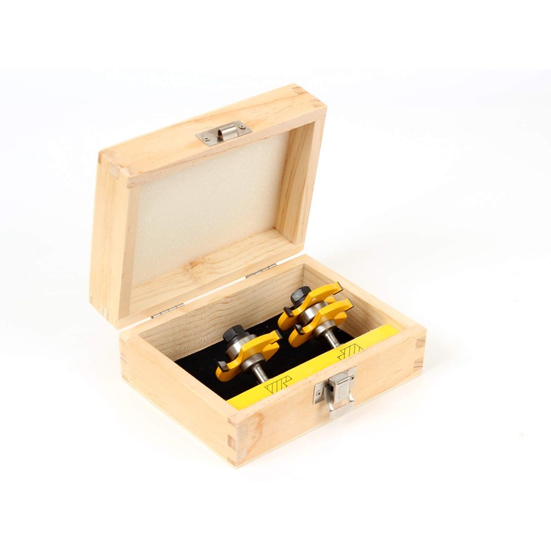 YONICO Tongue and Groove Router Bits Set Up to 3/4-Inch