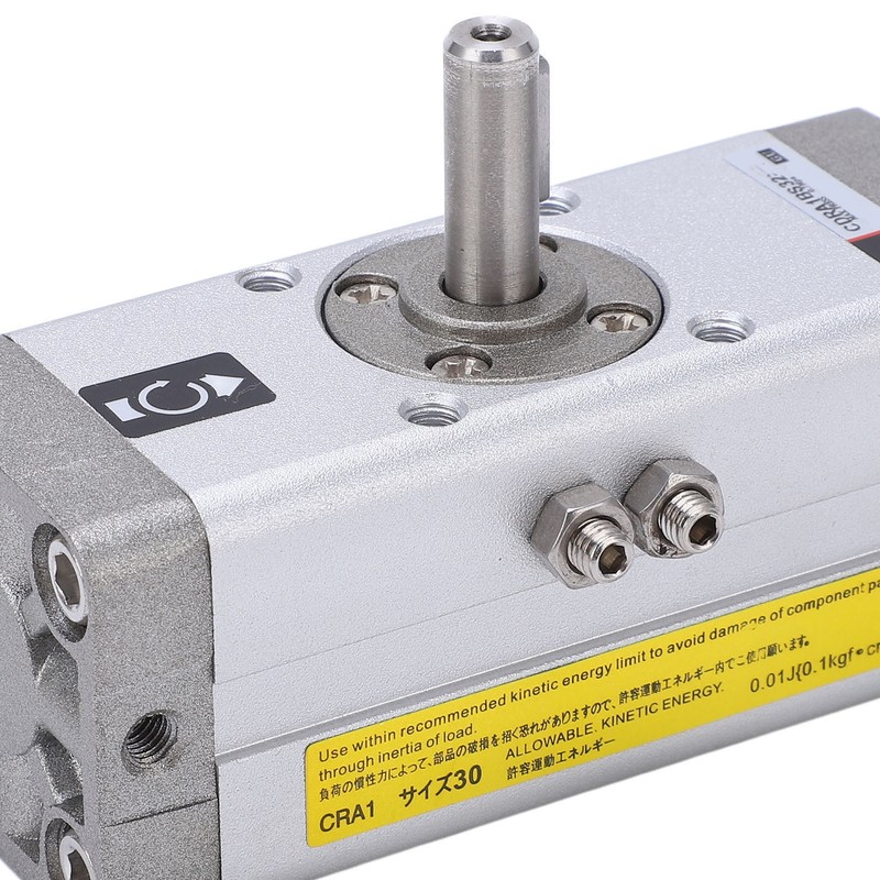 Pneumatic Rotary Actuator Aluminum Alloy Double Sealing Powerful Rack Type