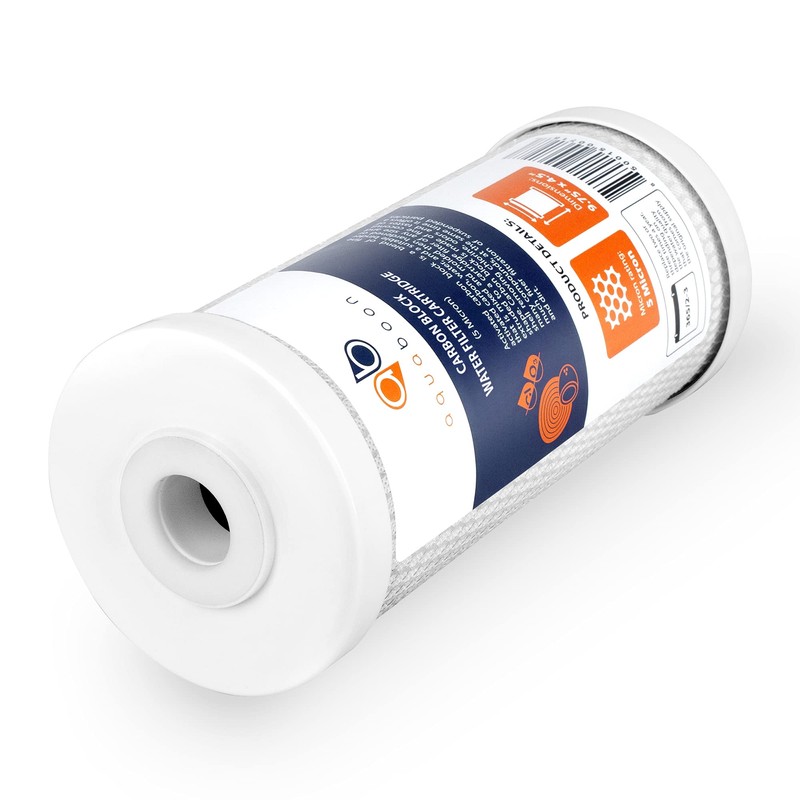 Aquaboon 5 Micron 10x4.5 Carbon Block Water Filters Whole House