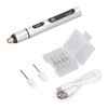 Mini Grinder Pen Rechargeable CW CCW 3 Speeds Electric Rotary