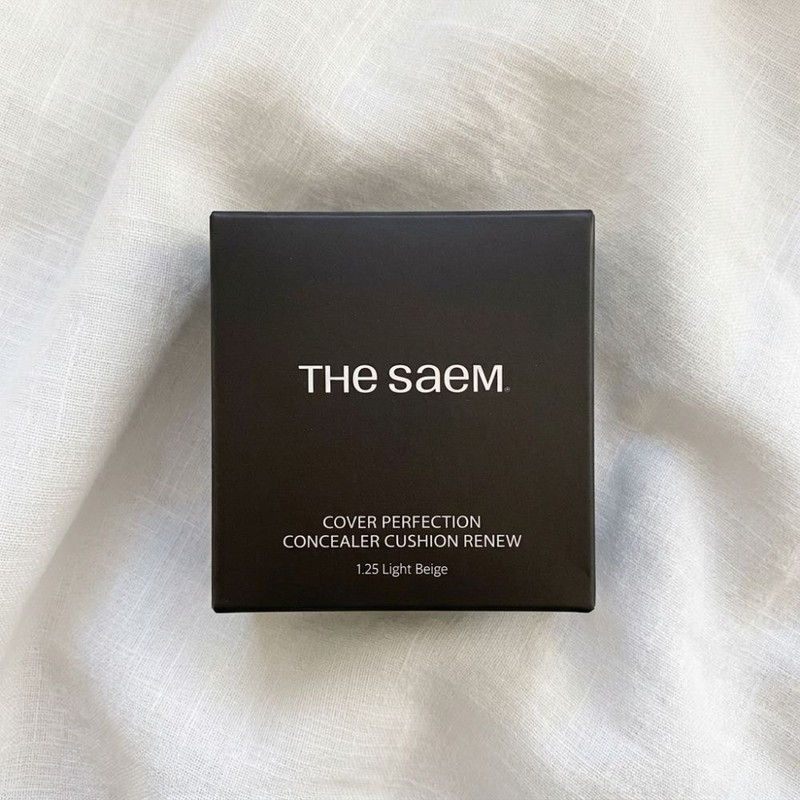 The Saem Cover Perfection Concealer Cushion Renew (main product +