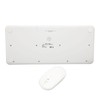 2.4G Wireless Keyboard Mouse Combo 78 Key Retro Round Keycap