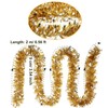 Sumind 6 Pieces Christmas Tinsel 39.4 Feet Metallic Garland Glittering