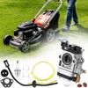 QWORK® Carburetor set for 52cc, 49cc, 43cc brush cutter engine,