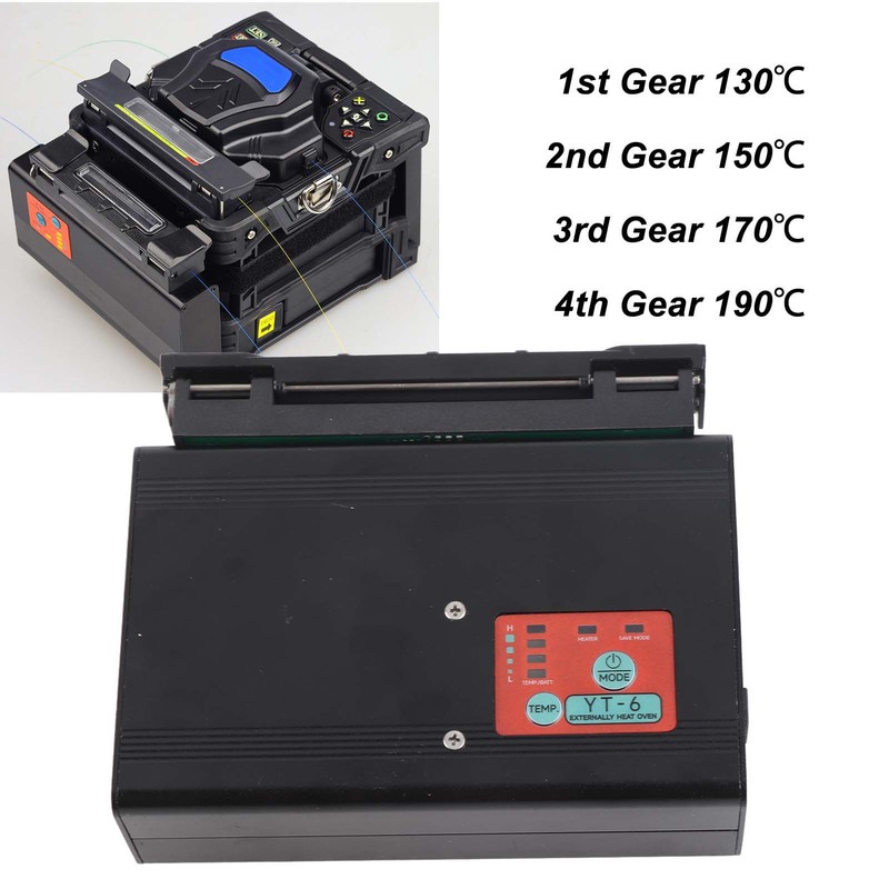 Fiber Optic Fusion Splicer Heater Quick Heating 4 Level Automatic