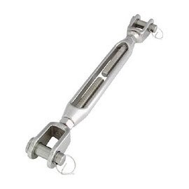 Mizumoto B1737 Stainless Steel Frame Type Turnbuckle 2.0 in (5 cm)