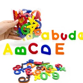 Hyack Alphabet Magnet Toy Numbers Colorful English Letter Magnet Sign Set