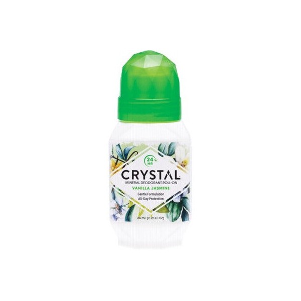 CRYSTAL ESSENCE Roll-on Deodorant Vanilla Jasmine 66ml