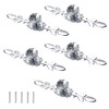 Zasiene Cabinet Knobs Crystal Pack of 5 Diamond Crystal Drawer