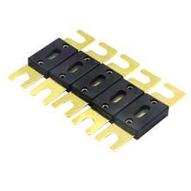 ZOOKOTO 5 Pack ANL Fuses 350Amp Gold Plated Fuse