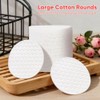 ICOTLE 200 rondas grandes de algodón, almohadillas de algodón 100%