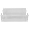 Acrylic Napkin Holder Transparent Uncapped Bathroom Napkin Holder for 23x14x6cm