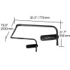 Adjustable Spa Hot Tub Cover Lift 31.5\"-41.3\" Height 69\"-100.5\" Width