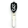 Rotary13B1 Silvia K's Key Blank in Black Enamel for Ignition