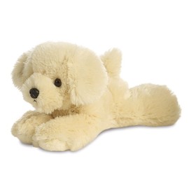 Aurora, 31252 Mini Flopsies Bailie Golden Retriever 8" Soft Toy Cream 8"