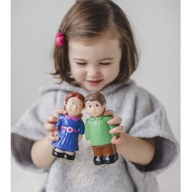 Get Ready Kids Around The World Figures, Set of 8, 5", Multicolor (621)