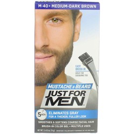 Just For Men Color Gel Mustache/Beard/Sideburns 95 Medium-Dark Brown
