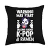 warning may start talking about k-pop & ramen South Korea