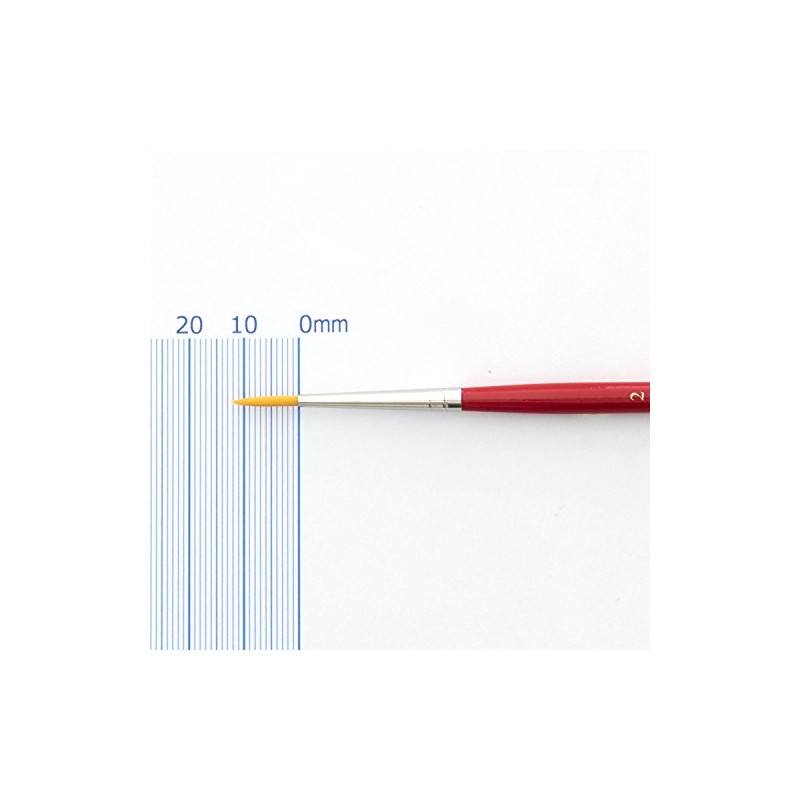 ヴxangohho Watercolor Design 用筆 Visual gwvr Series Round Brush #