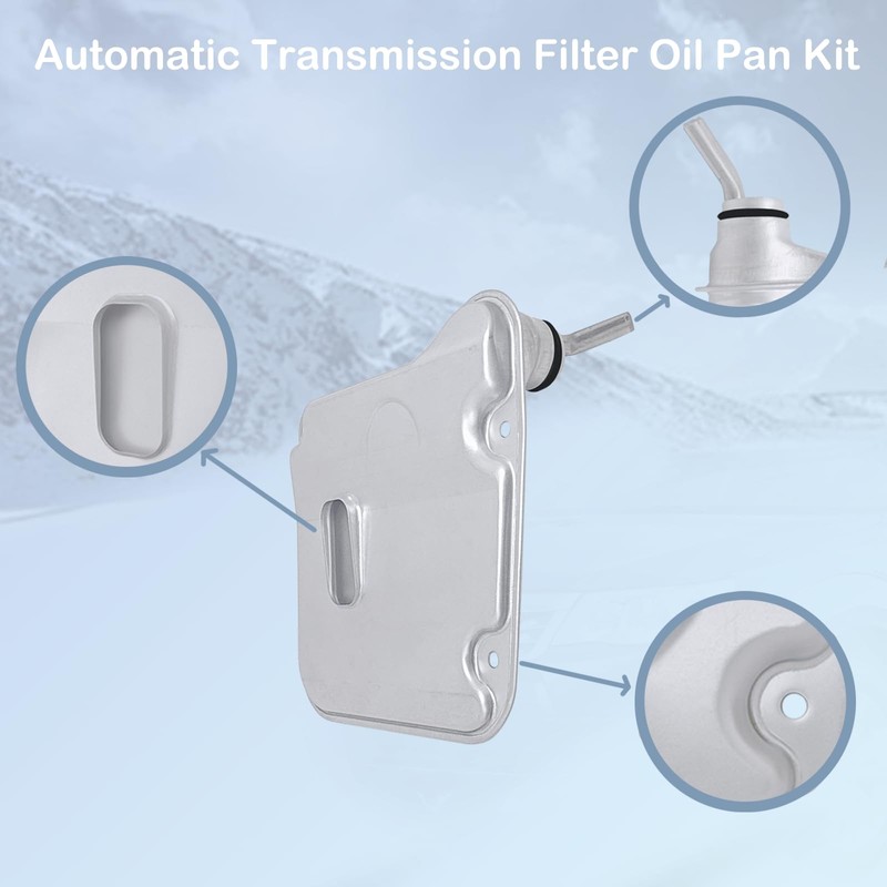 TR580 CVT Automatic Transmission Filter Oil Pan Gasket Kit Compatible