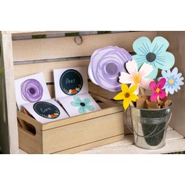 Teacher Created Resources Buckets Set, Set of 6, Metal (TCR6076)