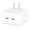 デュアルUSB-Cポート搭載35Wコンパクト電源アダプタ