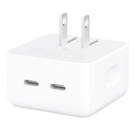デュアルUSB-Cポート搭載35Wコンパクト電源アダプタ