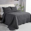 EVENHUG Oversized King Quilt California King Size Lightweight Bedding Set