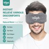 Hilph Microwavable Eye Mask for Dry Eyes & Stye, Adjustable