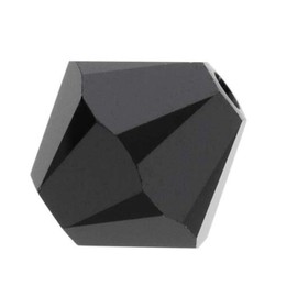 100pcs x Genuine Preciosa Bicone Crystal Beads 3mm Jet Black Alternatives For Swarovski #5301/5328 #preb323 by Preciosa