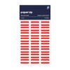 PAPERZIP - Austria Flags (Flagge Österreichs) – 48 Stickers for
