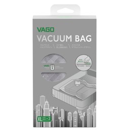 VAGO Z Special Compression Bag S Size (14.2 x 14.2 inches (36 x 36 cm) 2 pieces *Vago exclusive compression bag not included. compression bag for travel bag travel bag storage shirt clothes clothes clothes