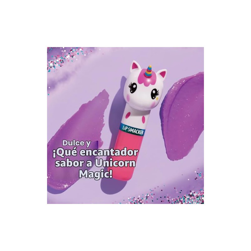 Lip Smacker - Bálsamo labial Unicorn Magic, 0.14 onzas