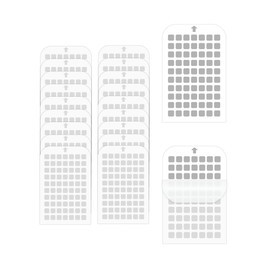 Dichroma 20 Pcs Flying Insect Trap Refill Compatible with Mosalogic UVA Fly Insect Trap, Replacement Sticky Glue Cards for Kiwinurse UVLA1001 Plug-in Mosquito Killer Indoor