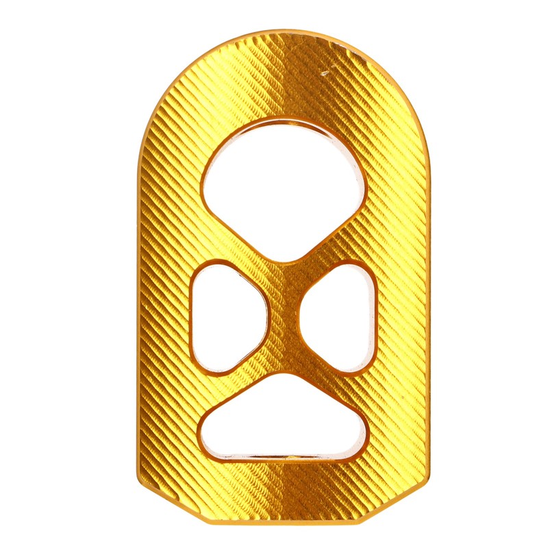 Motorcycle Gear Shifter Peg 360° Roating Anti Slip Golden Shift