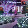 JMEXSUSS 360 LED Net Christmas Lights Outdoor Waterproof, Connectable 12ft
