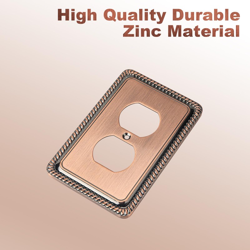 Henne Bery Rope Edge Decorative Wall Plate Switch Plate Outlet