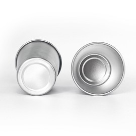 GOBATT 16OZ 12pack Stainless Steel Pint Cups Shatterproof Cup Unbreakable Tumblers -Metal Cups - Stackable Durable cup，Chilling Beer Glasses, for Travel, Outdoor, Camping, Everyday，Restaurant