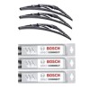 BOSCH DIRECT FIT WIPER BLADES FRONT LEFT + RIGHT &amp;