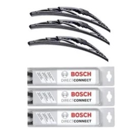 BOSCH DIRECT FIT WIPER BLADES FRONT LEFT + RIGHT &amp; CENTER 2007-2014 FJ CRUISER