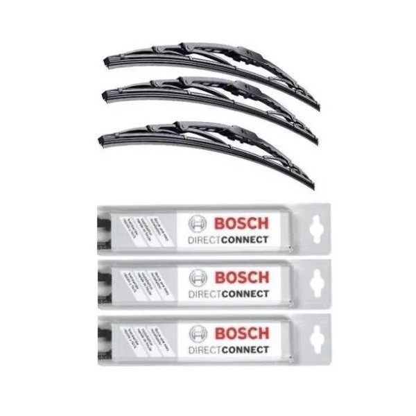 BOSCH DIRECT FIT WIPER BLADES FRONT LEFT + RIGHT &amp;